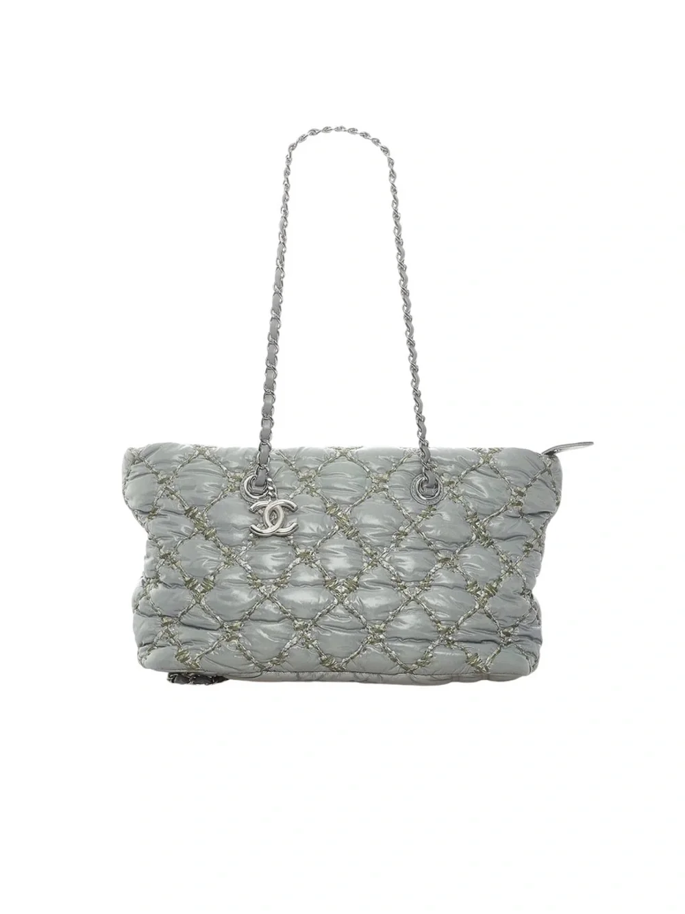 Chanel Paris-Byzance Tweed On Stitch Shoulder Bag